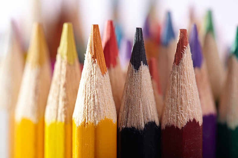 10 errori da non fare con le matite colorate - Momarte